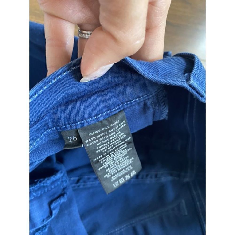 J Brand 26 Zoey Jeans blue front zippers - Picture 5 of 8
